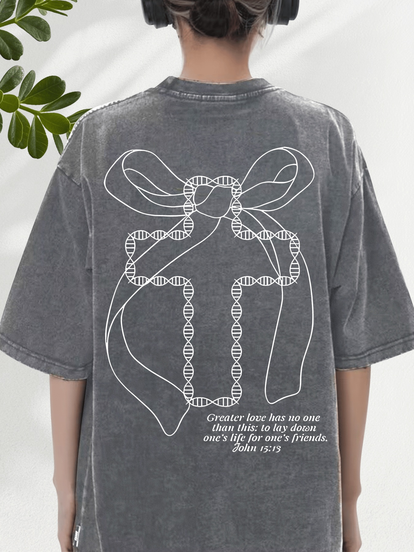 womens beige t shirt no   love   verse soft breathable 100 loose fit tee minimalist everyday special occasion top casual streetwear gift for women ladies t shirts retro distressed design comfortable   style lightweight shirt short sleeve shirt faithbased apparel Product details 13