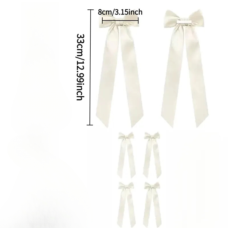 Image of Ballet-style Ribbon Bows For Decorating Cakes And Bottles, Elegant Gift Wrapping Bows Suitable For Valentine's Day, Birthdays, Weddings, Perfume, And Candle Box Decorations - In Packs Of 2 Or 12
