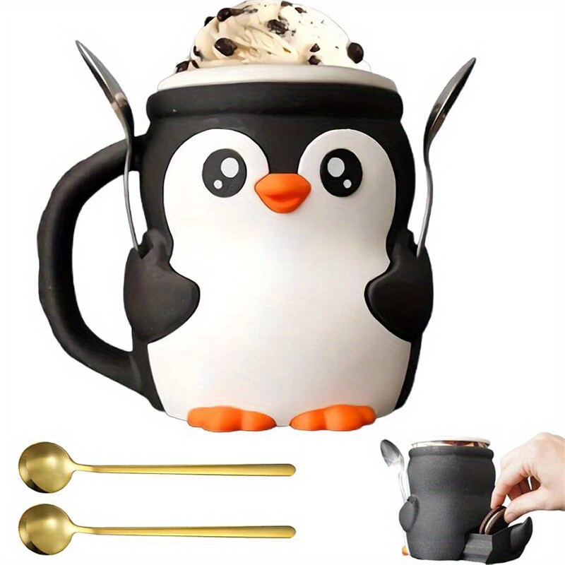 TEMU Cute Cream Pint Holder With Handle And
