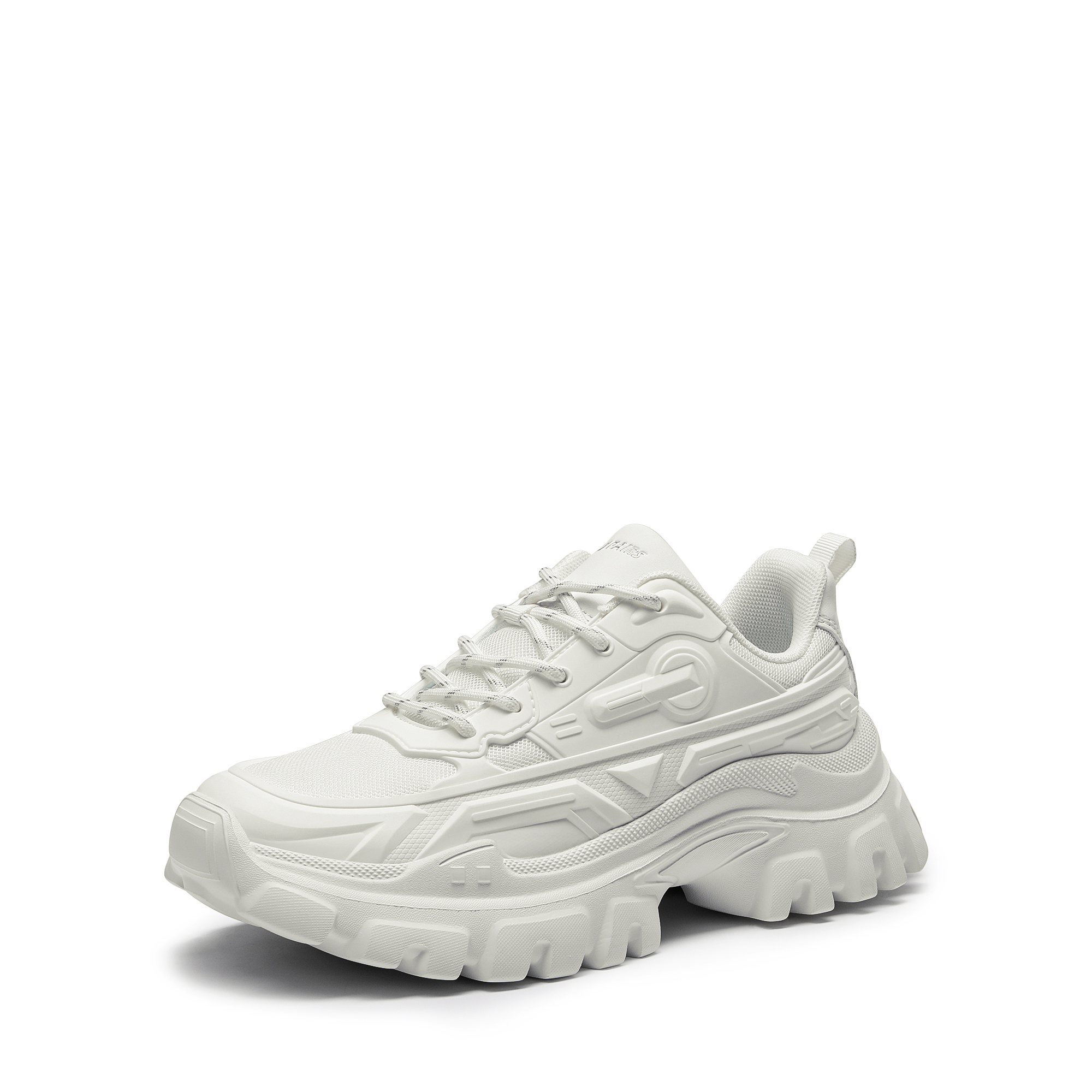 TEMU Stylish Chunky Sneakers For Ladies, Featuring And Comfortable Lace-up Style., Women Shoes
