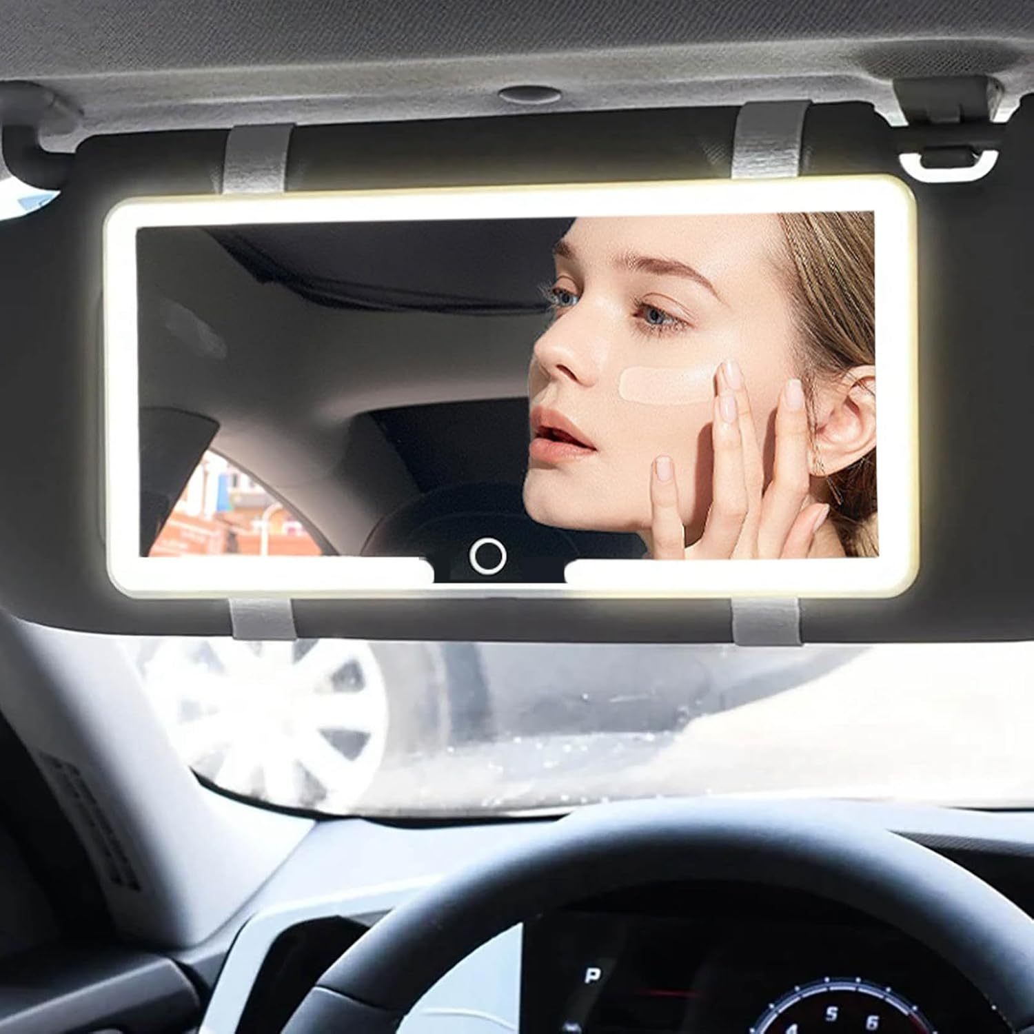 TEMU Car -car Accessories For Women -rechargeable Car Sun 3 & Dimmable Touch