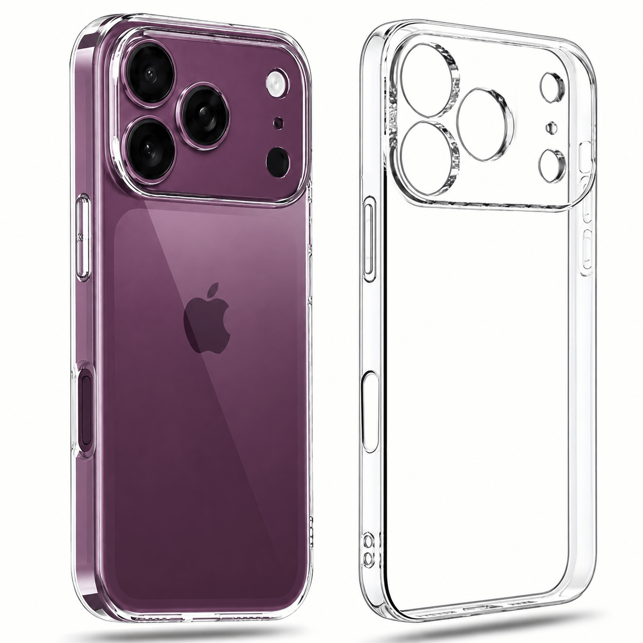 TEMU Phone Case: Ultra-thin Phone Case For Iphone 18 Pro Max, 18 Pro, 17 Pro Max, 17 Pro, 17, 16 Pro Max, 16, 15, 14, 13, 12, 11, X, Slim Transparent