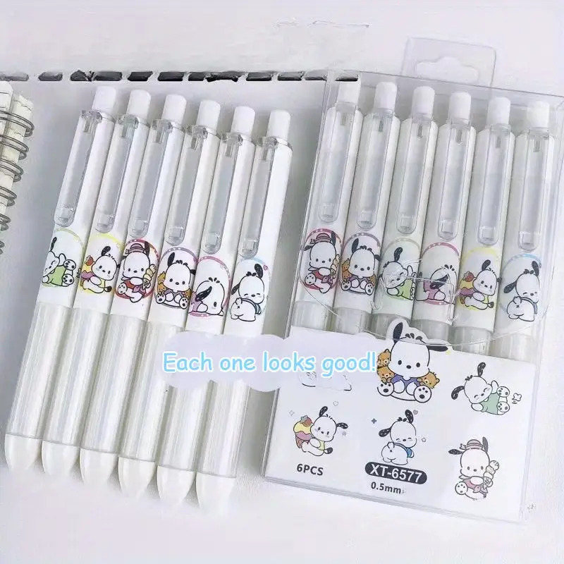y2      gift set-   gel ink pens, 0.5mm fine point, plastic body with cute cartoon design, ideal for students& exams(pack of xt0057, xt0057, xt0057), christmas, pastel gel pens, cute pencils, for   pens, pens set, school supplies, exam pens,   stationery, kawaii design, smooth writing, durable plastic, retractable pen, fine tip pen, students gift, anime fans Product details 0