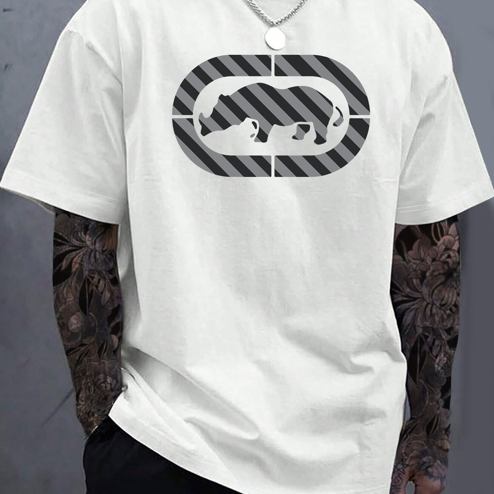 

( ), Graphic , 220g T-, Men' T-, -sleeved Round T-