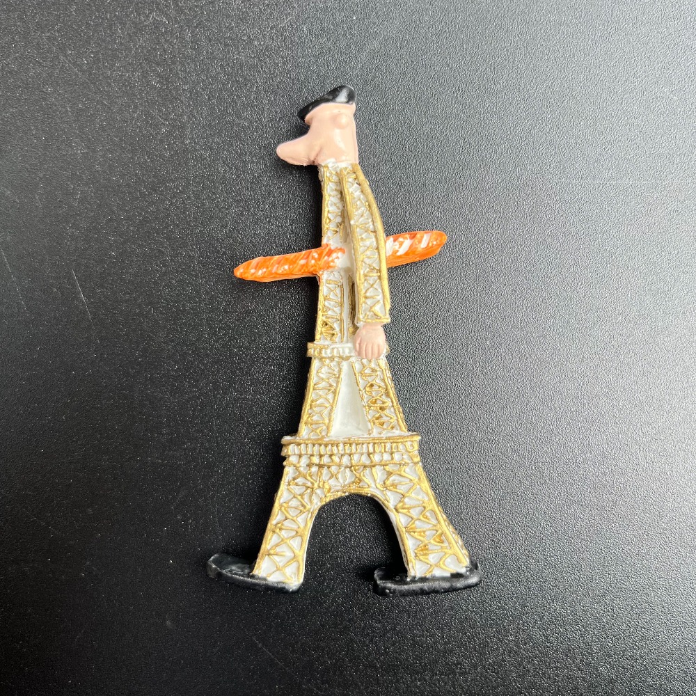 TEMU 1 imán de nevera Eiffel francesa - Eiffel, hito de París, decoración de resina con la de celosía para refrigerador, para mascotas, regalo