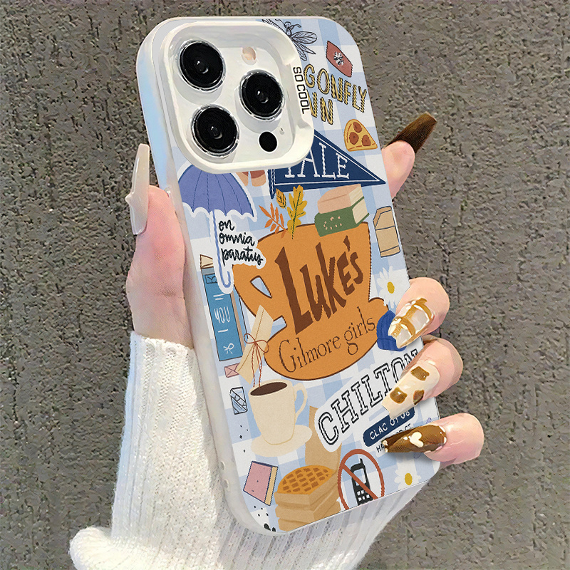 Gilmore Girls Collage Phone Case for iPhone 16 15 14 Pro Max 13 12 11 XR XS Plus Stylish Fashionable Protective Durable iPhone 13 case apple phone cases for iPhone 13, Daily Use Case, Smartphone Case, Fashionable Design, Trendy Phone Cover, Shockproof Cover, Case, iPhone Cover, Lightweight Cover, iPhone Owners, Stylish Users