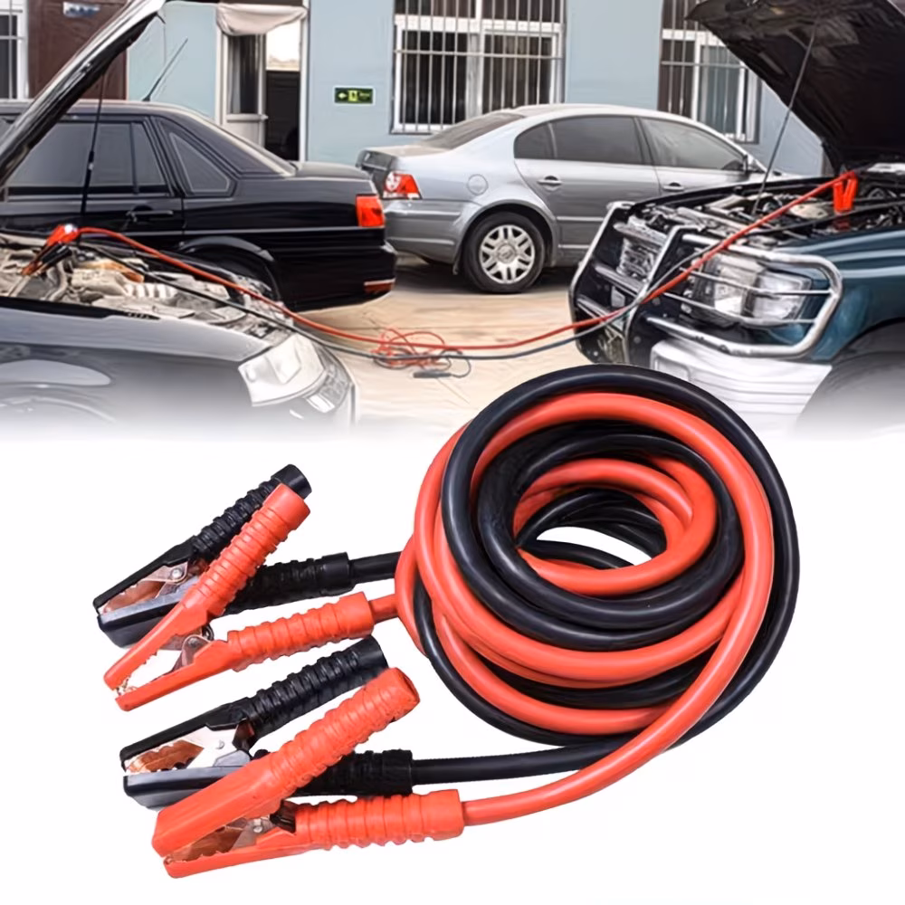 1 set of automotive emergency cables anti burn and anti spark emergency starting automotive rescue tools towing rescue tools automotive accessories Product details 0