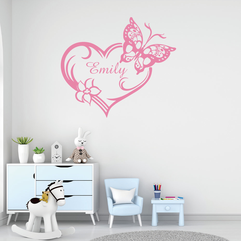 

Decal, , Personalized Removable For Bedroom Decor, Wedding Decoration & Remove