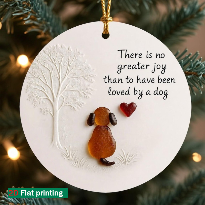 TEMU Dog Memorial Ornament With 
