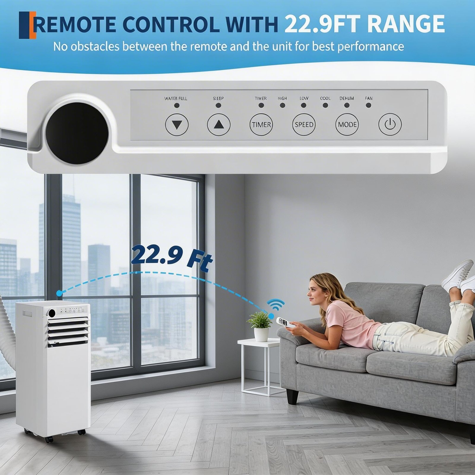 Portable Air Conditioner, 8, 000/10, 000 BTU, Infrared Smart... product image 6