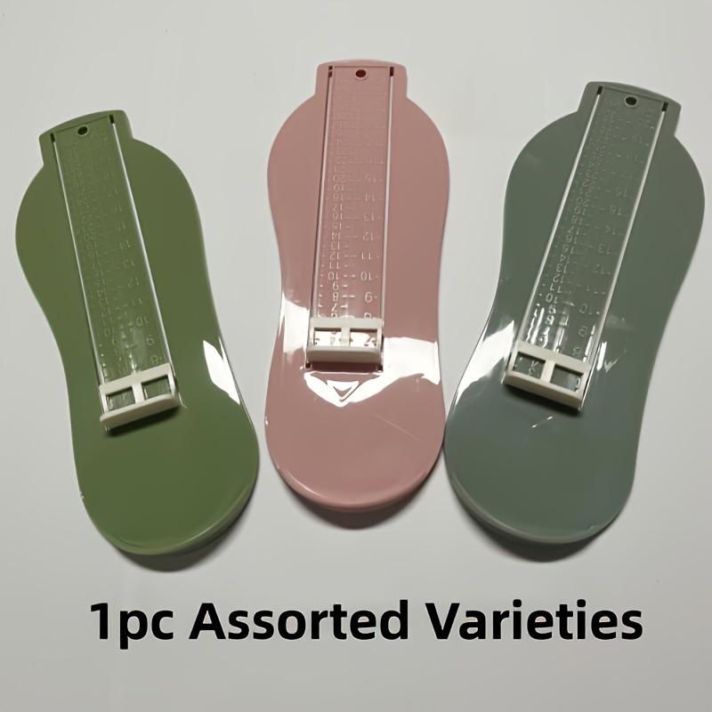 TEMU 1pc/2pcs Kid Infant Foot Measure Gauge Shoes Size Measuring Ruler Tool Baby Child Shoe Toddler Infant Shoes Fittings Gauge Foot Measure