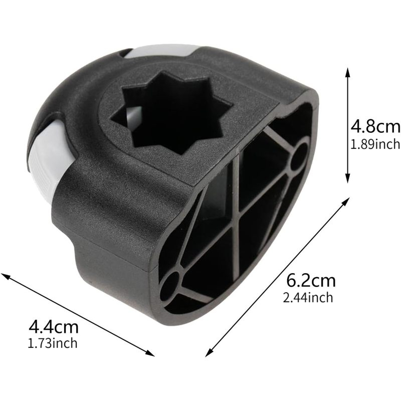 2 Sets Kayak Multifunctional Semicircle Base with Screws