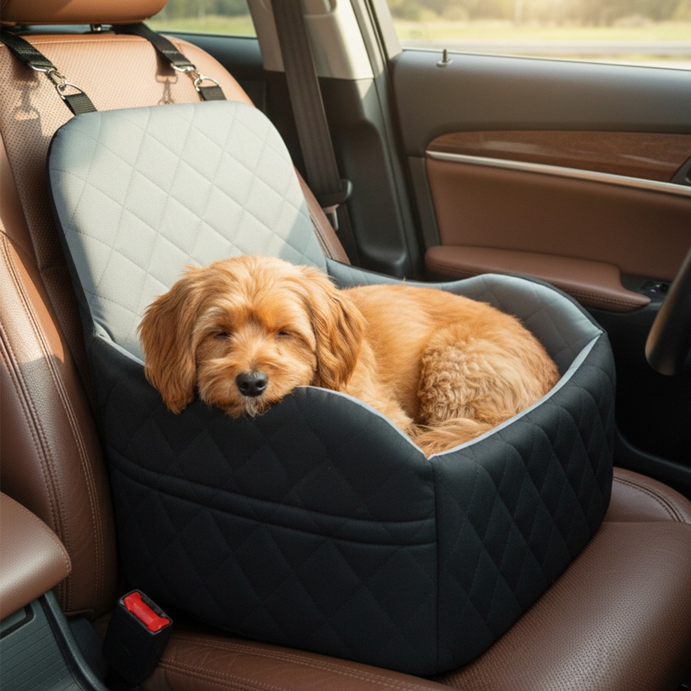 pet supplies car passenger seat elevator non slip car pet bed for small to medium dogs Product details 4