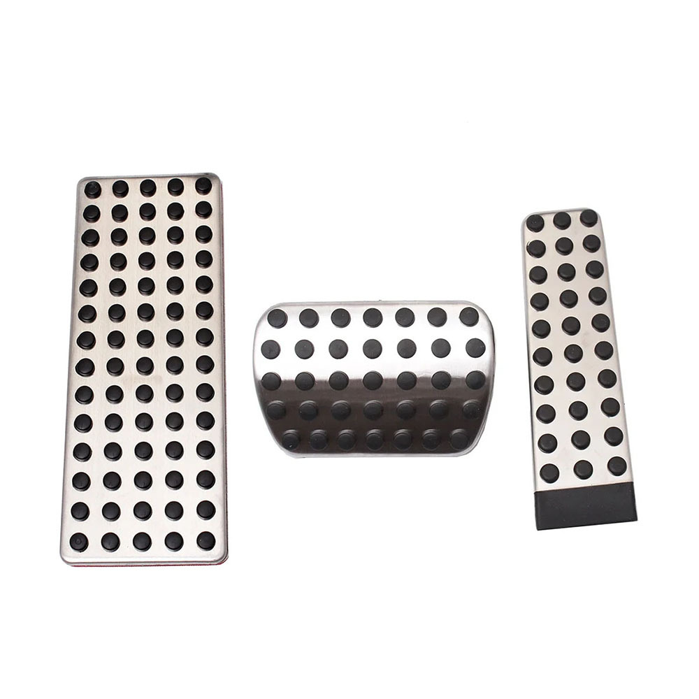 TEMU At Pedal Caps Pedal Cover Foot Pedal Brake Pedal Accelerator Pedal Parking Brake Pedal Pedals Cover For W202 W203 W210 Cl203 W140 W221 Sl R129