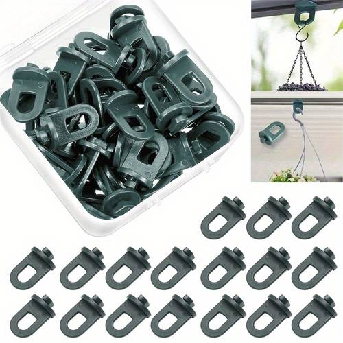 25 stück gewächshaus pflanzenclip halter, einzigartig geformte kunststoff befestigungswerkzeuge für gartenarbeit im freien und zuhause (ohne verpackung)