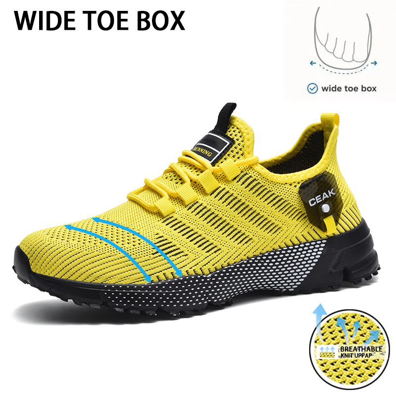 Men's Plus Size Wide Toe Athletic Training Shoes