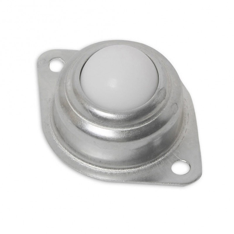 TEMU Nylon Ball Caster Wheel 1 Inch Industrial Conveyor Roller With Ball Bearing Design