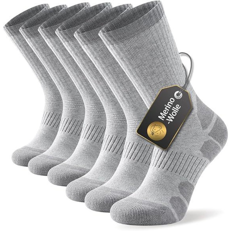 3 pairs merino wool socks warm soft thermal socks for men great for hiking and winter