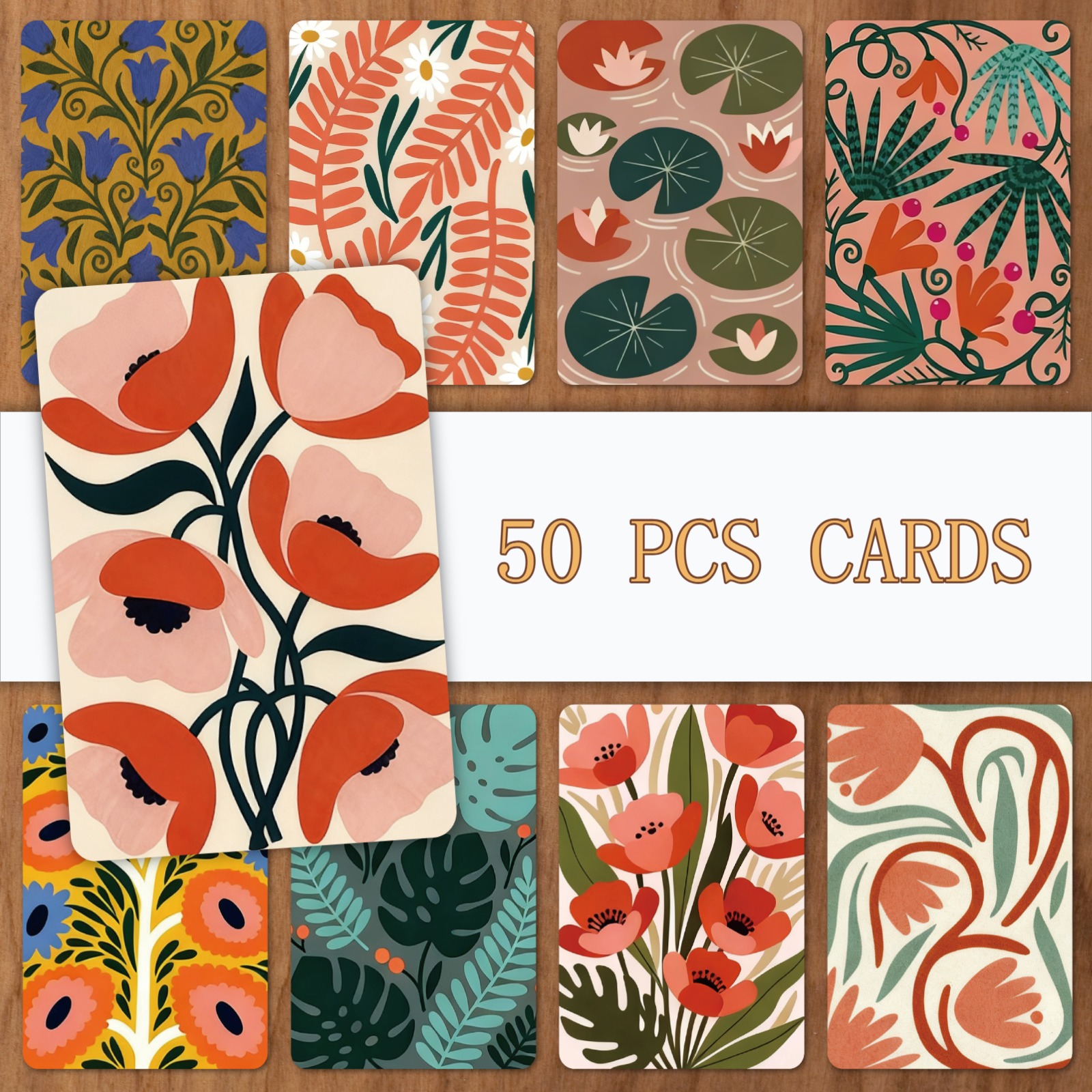 TEMU Joie pour les passionnés d'écriture à /locataires/amoureux de la photographie ! 50 cartes d'index esthétiques uniques et pour un usage