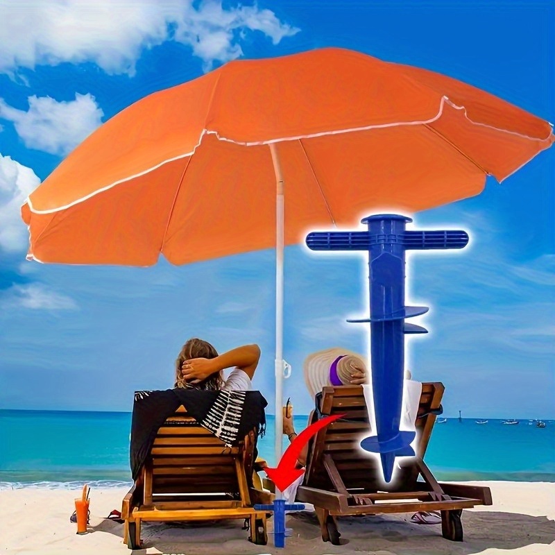 a holder for outdoor umbrellas designed to   beach umbrellas   this tool is   and is ideal for ensuring stability on   making it   camping fishing