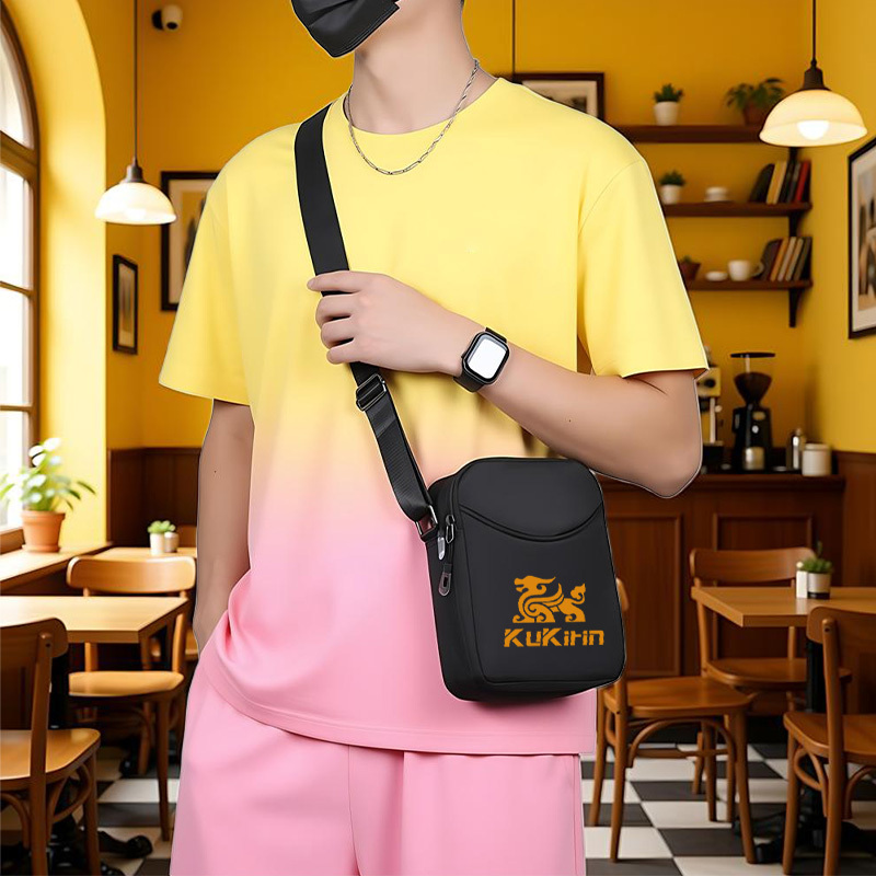 TEMU 1pc George Mommy Brand Large-capacity Printed Tote & Crossbody Bag With Adjustable Strap & Multiple Compartments - Stylish Unisex Shoulder Bag