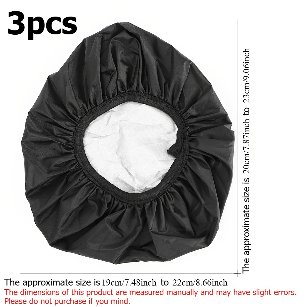 Image of 3pcs Bicycle Cover, Rain And Sun Protection, Mountain Bike And Road Bike Dust Protection Cover, Universal Protector.