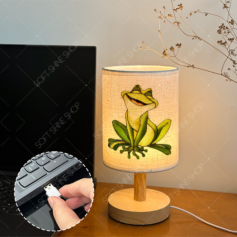 Printed USB-Powered LED Table Lamp for Home & Office Decor