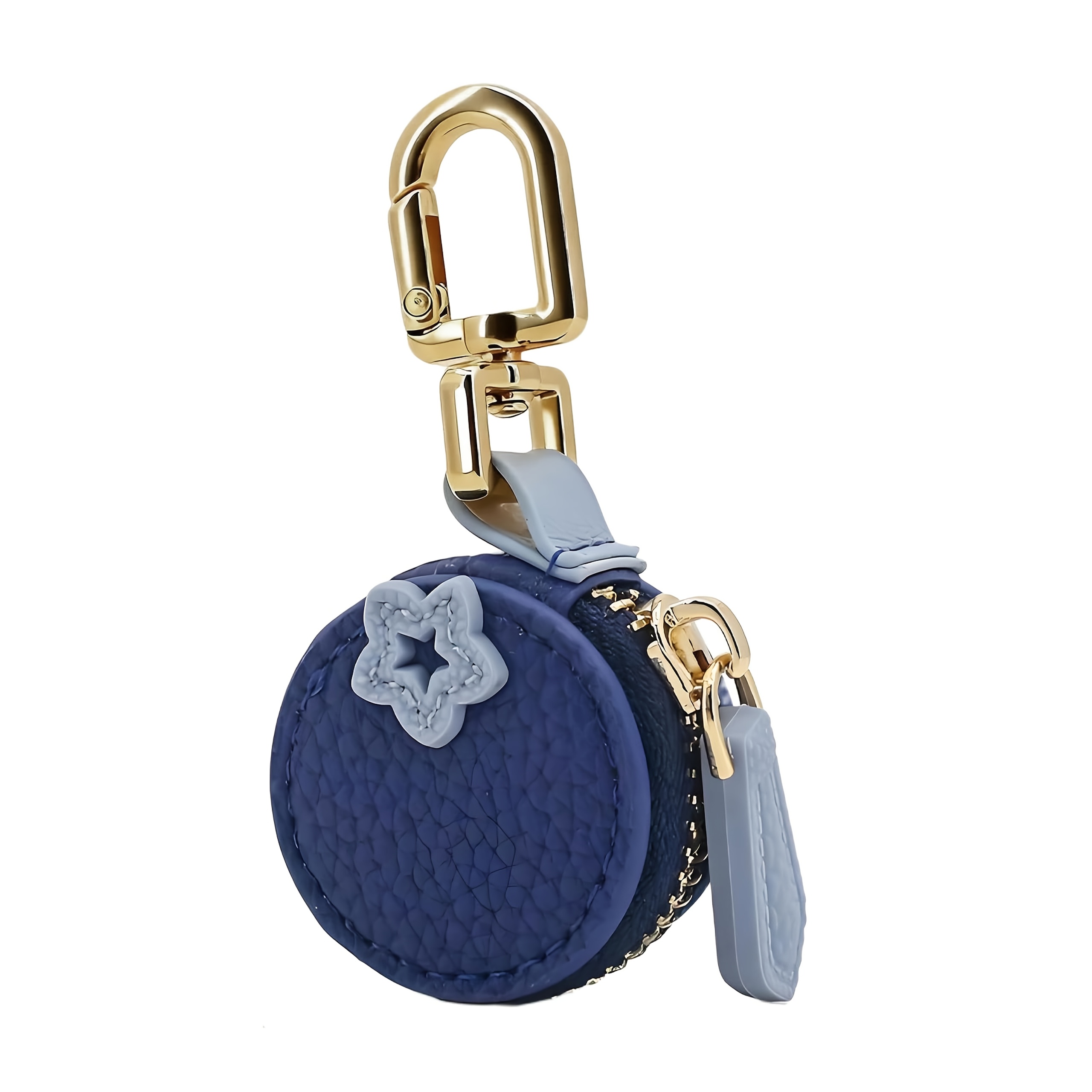 TEMU Compact And Versatile Storage Pouch For Various Uses, Including A Coin Purse, Airtag Holder, Earphone Case, And Keychain Charm