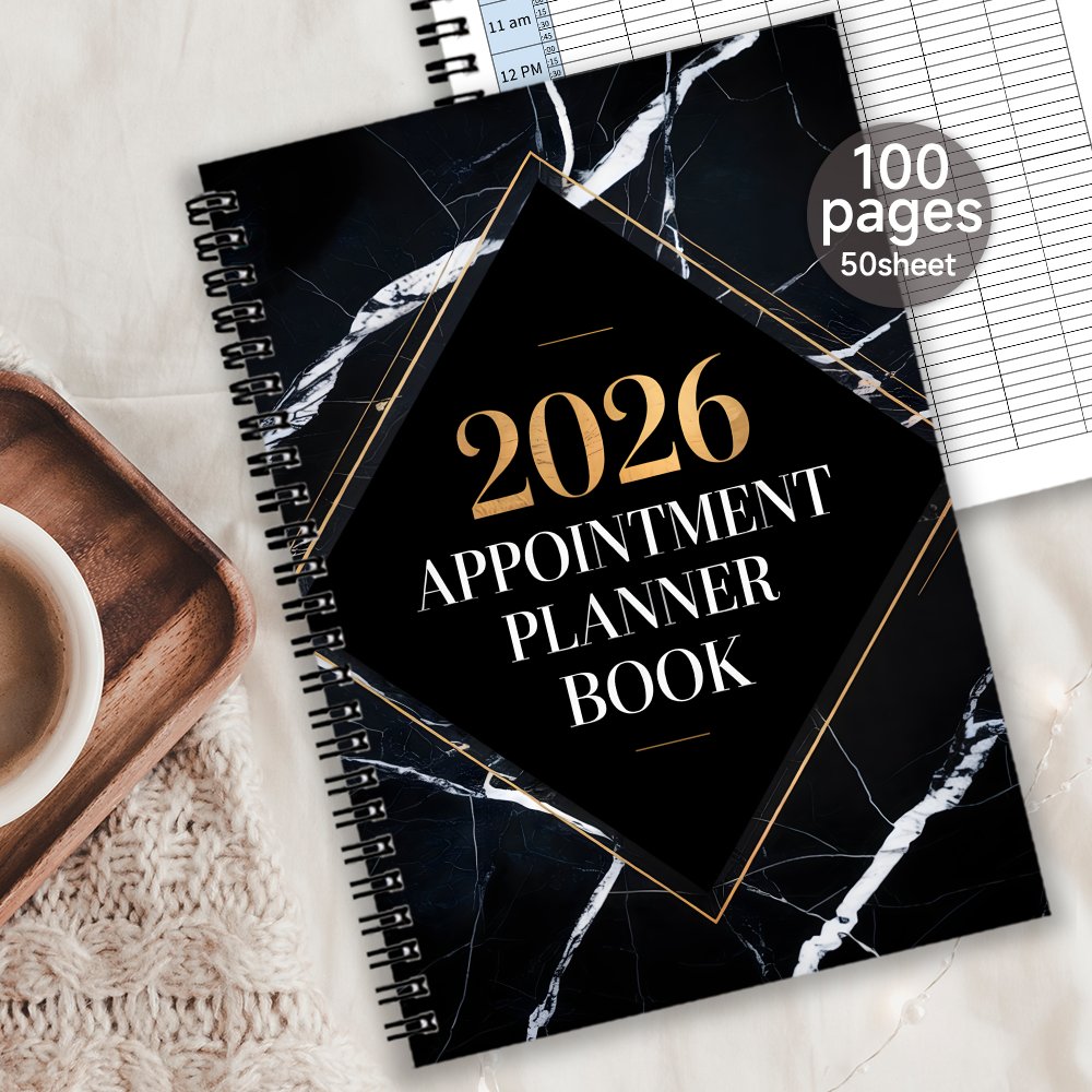 A5 1 Year 52 Week Diary For Salon Spa Therapist Nail Massage - View #3