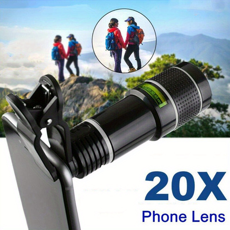 1set 20x universal smartphone optical camera Temu