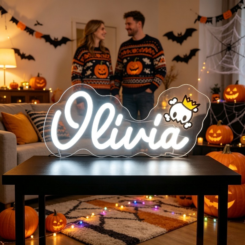 personalised neon sign - Belgium