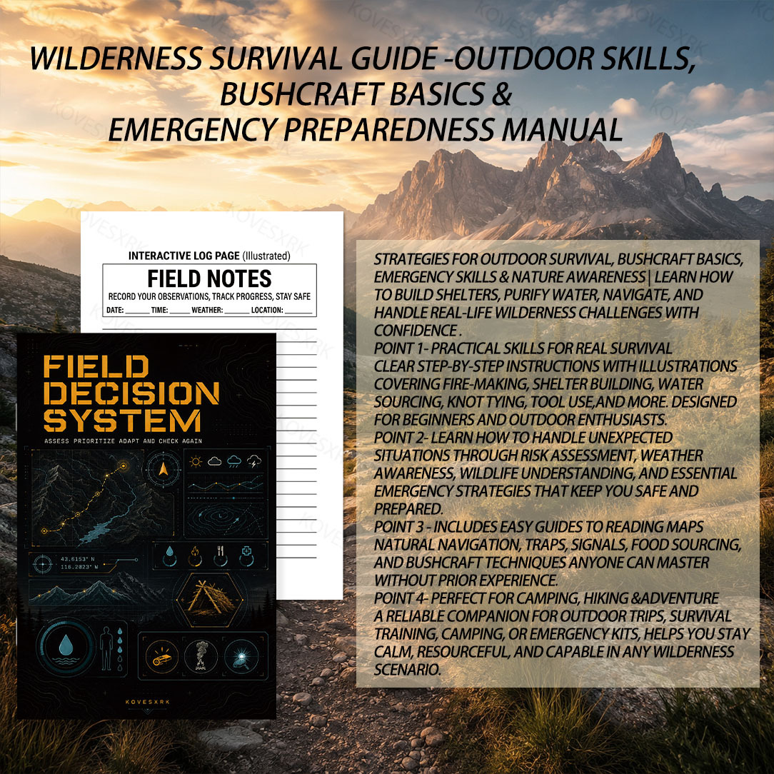 Wilderness Exploration Handbook for Outdoor Enthusiasts