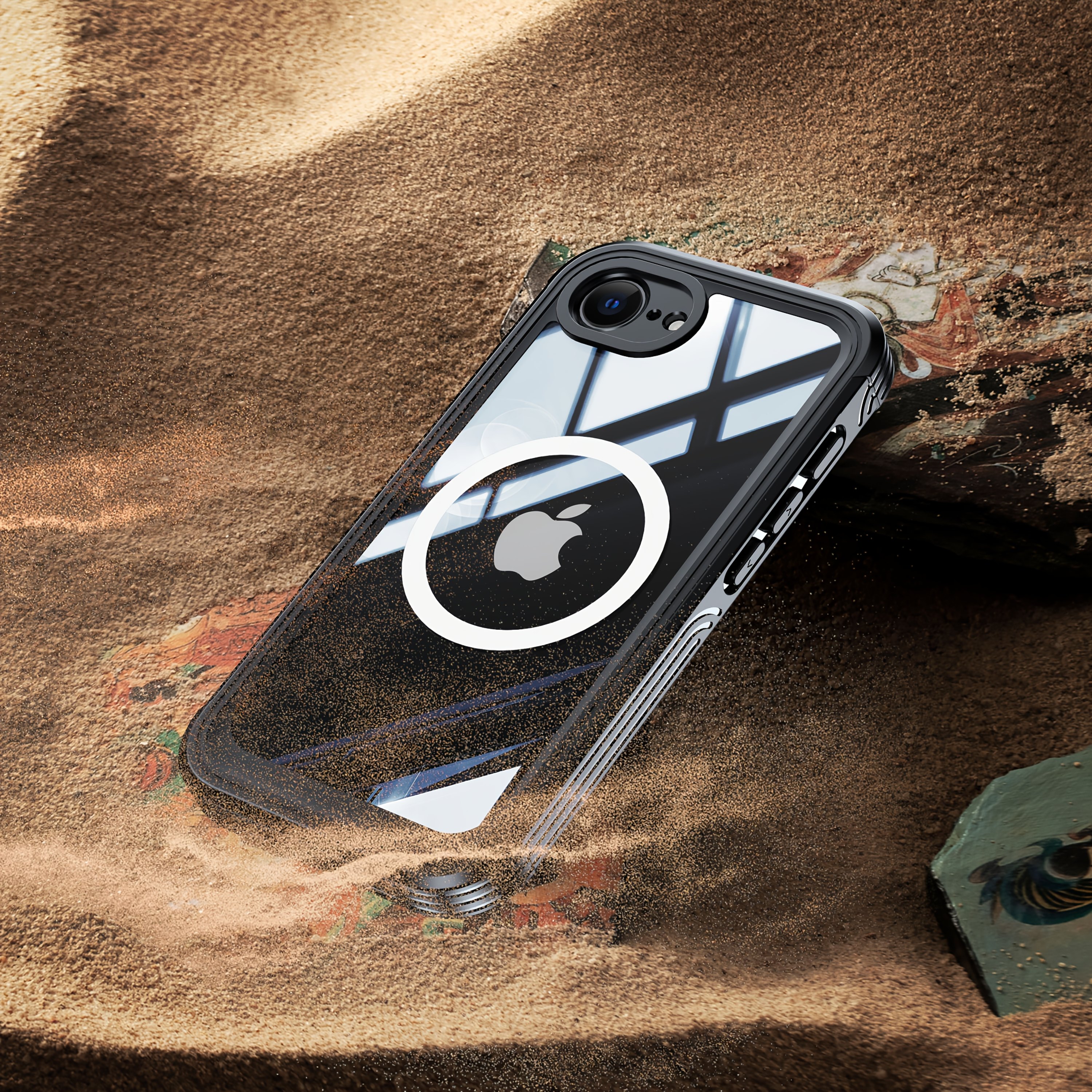 new magnetic wireless charging glass screen   ° anti-drop phone case, suitable for iphone 15 16 17 pro   and 16e 17air- anti-slip shockproof protective cover, shockproof case, antislip grip,  , modern phone shell, durable glass, premium  , shockproof shell, iphone owners, smartphone   Product details 4