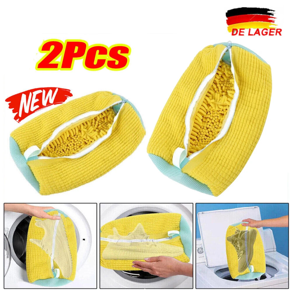 Image of 2pcs Shoe Washing Bags For Washing Machines, Laundry Bags For Shoes