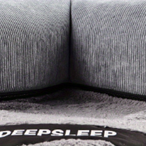 Grijze Kitten Tunnel Bed, Grote Konijnen Tunnel Buis met Verwijderbaar & Wasbaar Matje, Speelbuis Speelgoed Bed, Pluche Speelgoed voor Kleine Dieren Dwergkonijnen Chinchilla's Kittens Egel Fret Baardagaam Konijnen en Ratten - Leuk Interactief Huisdier Speelgoed