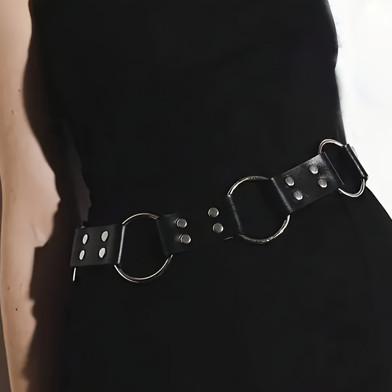 Dark Punk Belt for Everyday Travel