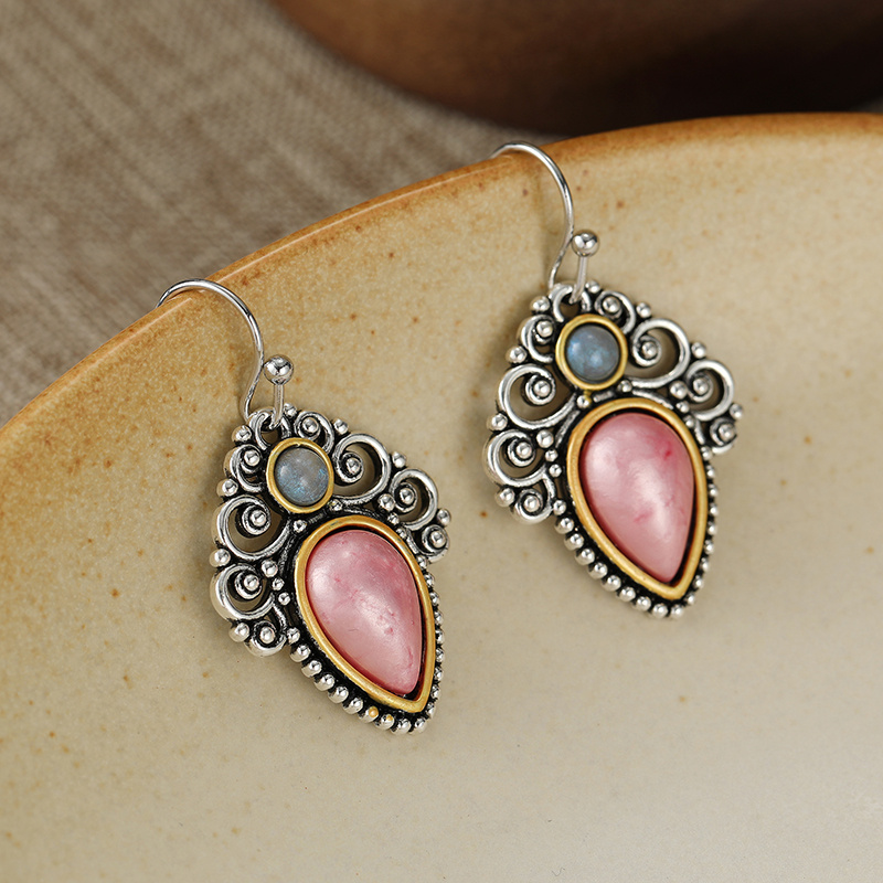 Women's Vintage Ethnic Teardrop Dangle Earrings
