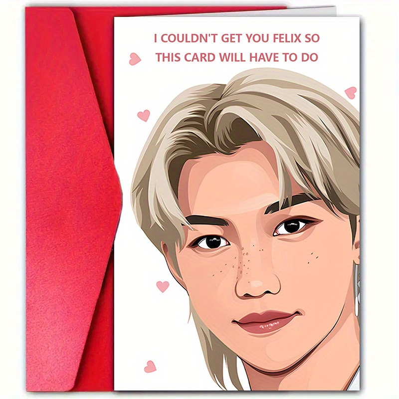 TEMU 1 Romantic Birthday Card With Envelope, 12cm X 18cm, Perfect For Husbands, Wives, And . Ideal For Birthdays And Anniversaries, Birthday