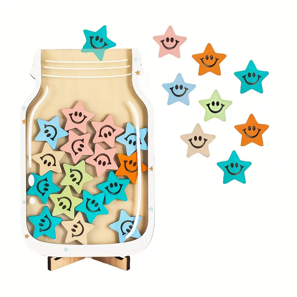 Star Jar Reward System Magnetic Star Jar Star Reward Jar Classroom ...