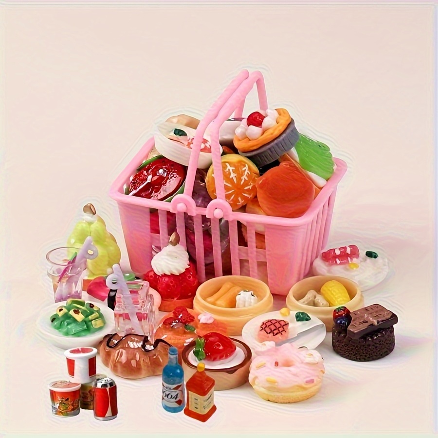 Supermercado Comprar Comida Miniatura Comida Cositas De Barbie