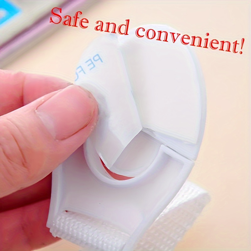 6pcs Yongsters Safety Locks, Durable ABS Plastic for Cabinets & Drawers