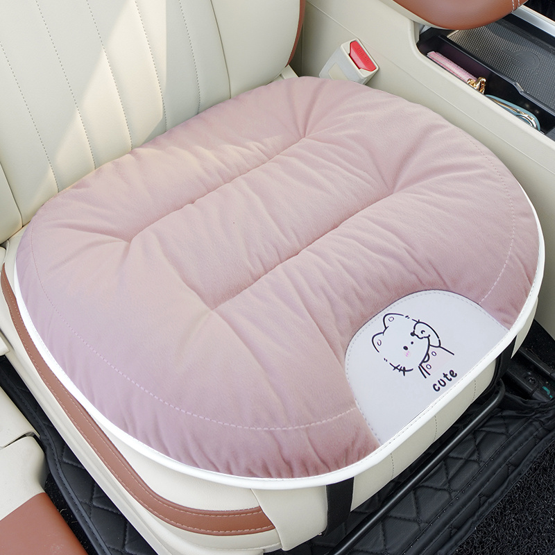 1pc winter plush comfortable and soft car   suitable for 99 of car models womens car accessories Product details 3