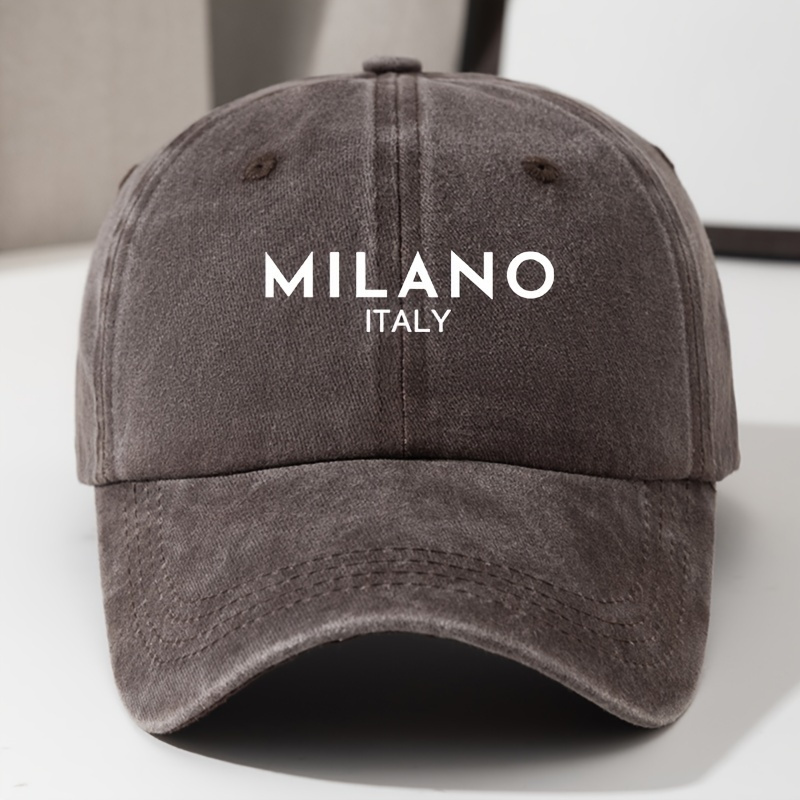 Adjustable Soft Baseball Cap with Printed Sunscreen
