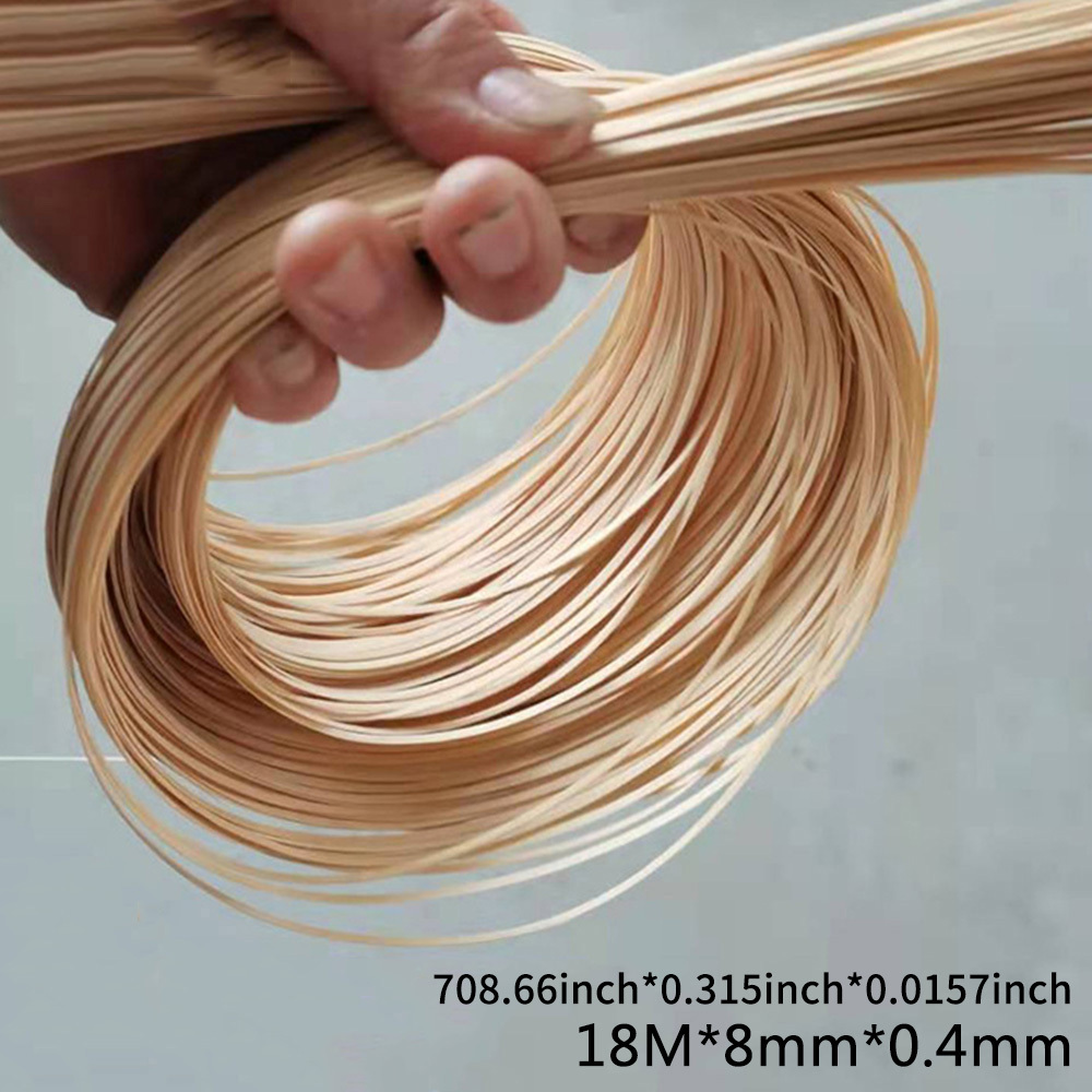 10pcs Of Handmade Bamboo Strips For Creative Weaving Crafts, Bamboo Slices For Weaving