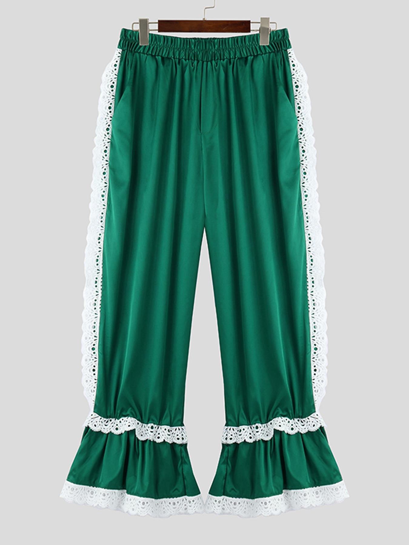 ruffle pants sold on Temu United States