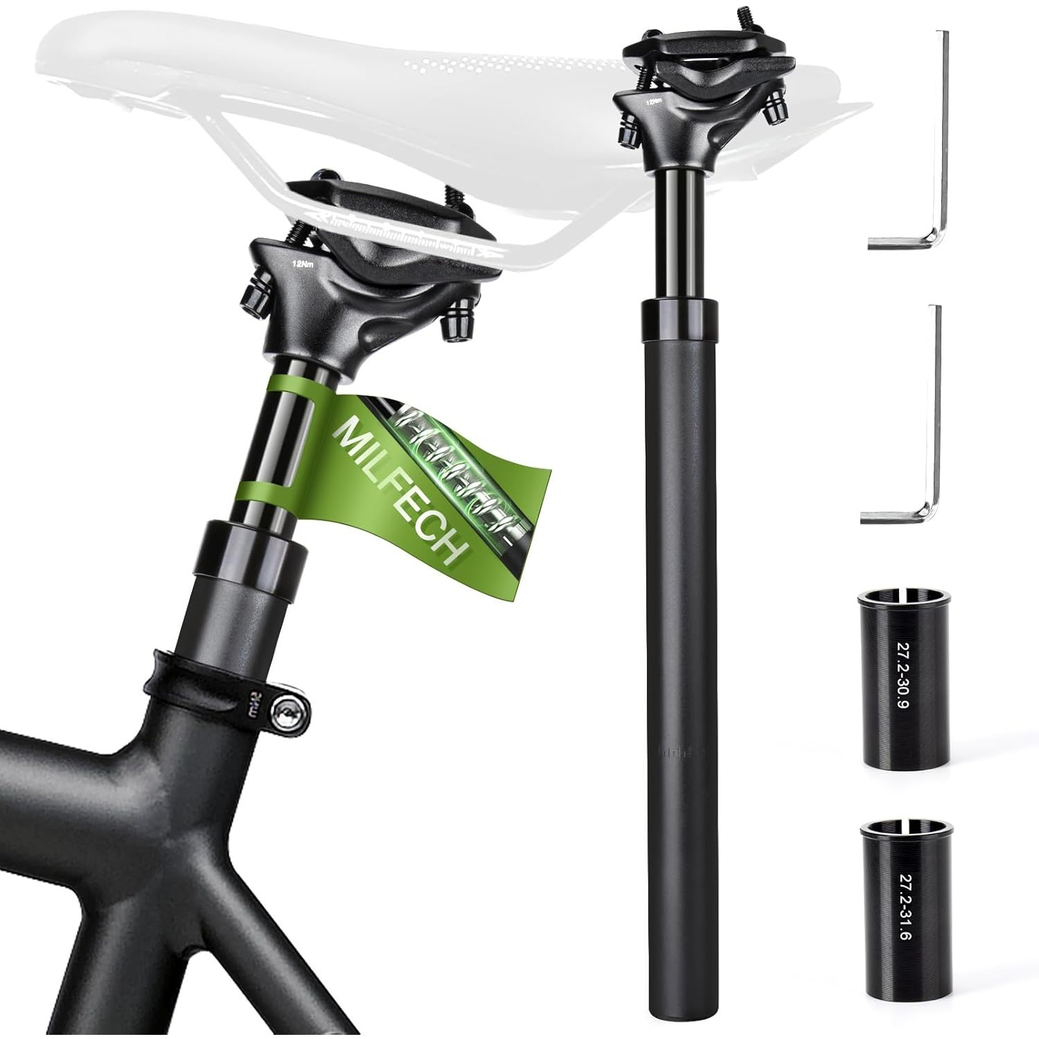 Mountain Bike Reggisella Carbonio X 400 Bicicletta Reggisella