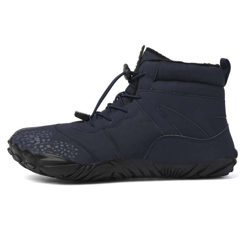 High-top Plush-lined Outdoor Snow Boots, Hiking Shoes