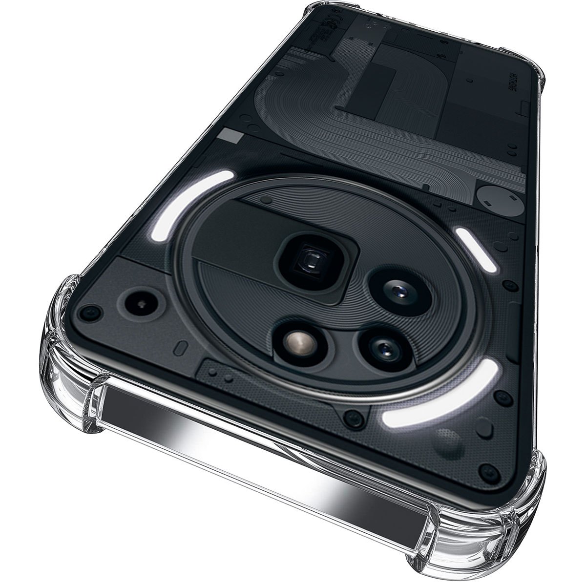 TEMU Custodia per telefono: Custodia per Nothing Phone 3a/3a Pro, , bumper rinforzato qualit�, copertura posteriore