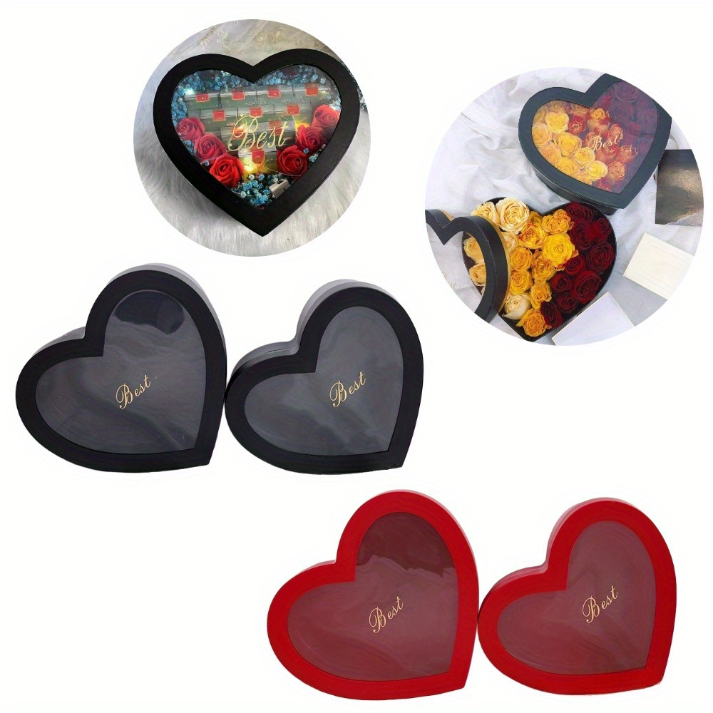 

1pc -shaped Box Lid - - Packaging For 's Day, , , , Fruits, , Biscuits - Presentation Box For