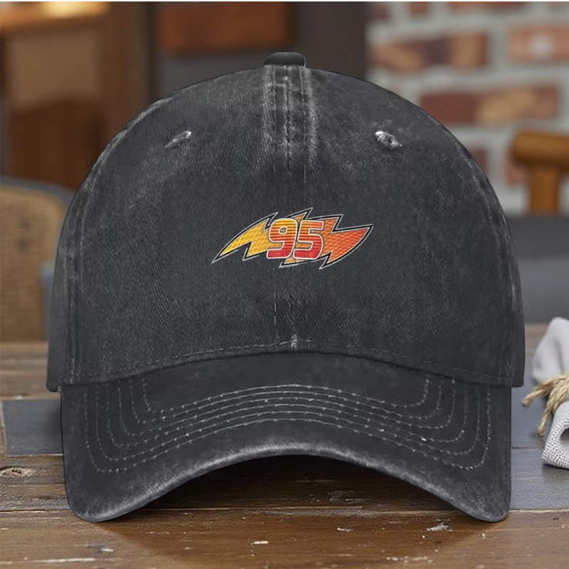 TEMU Gorra de béisbol Lightning 95 ajustable para - Gorra de casual para exteriores - Visera deportiva